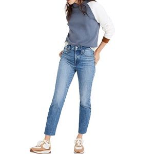 Madewell Perfect Vintage Ankle Jean Raw-Hem